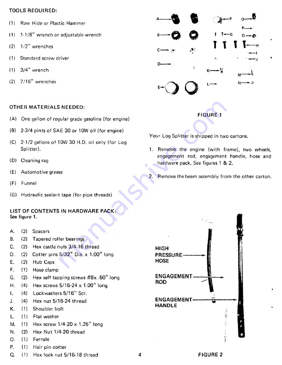 Yard-Man 24645-9 Owner'S Manual Download Page 4