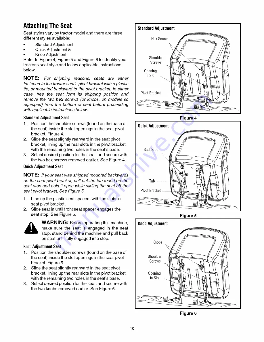 Yard-Man 791 Operator'S Manual Download Page 10