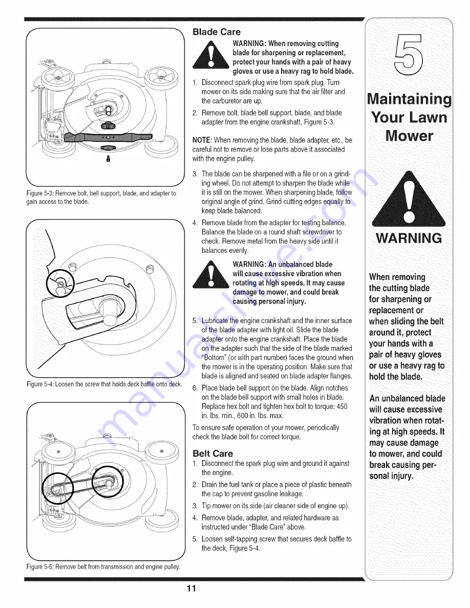 Yard-Man 829 Series Operator'S Manual Download Page 11