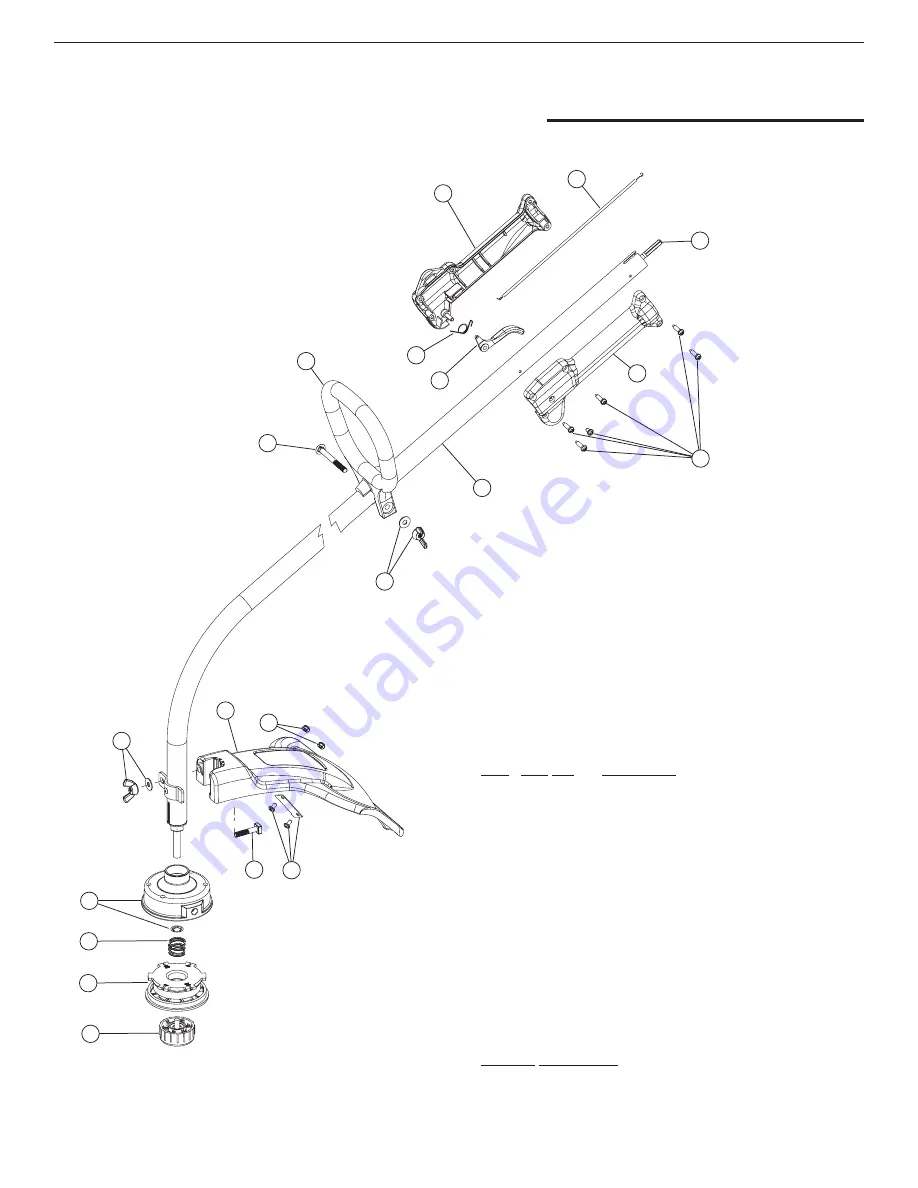 Yard-Man YM1500 Operator'S Manual Download Page 63