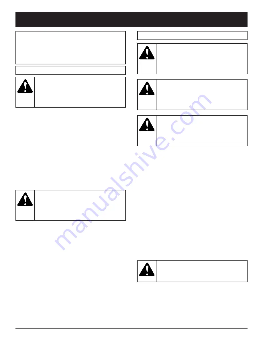 Yard-Man YM26CO Operator'S Manual Download Page 3