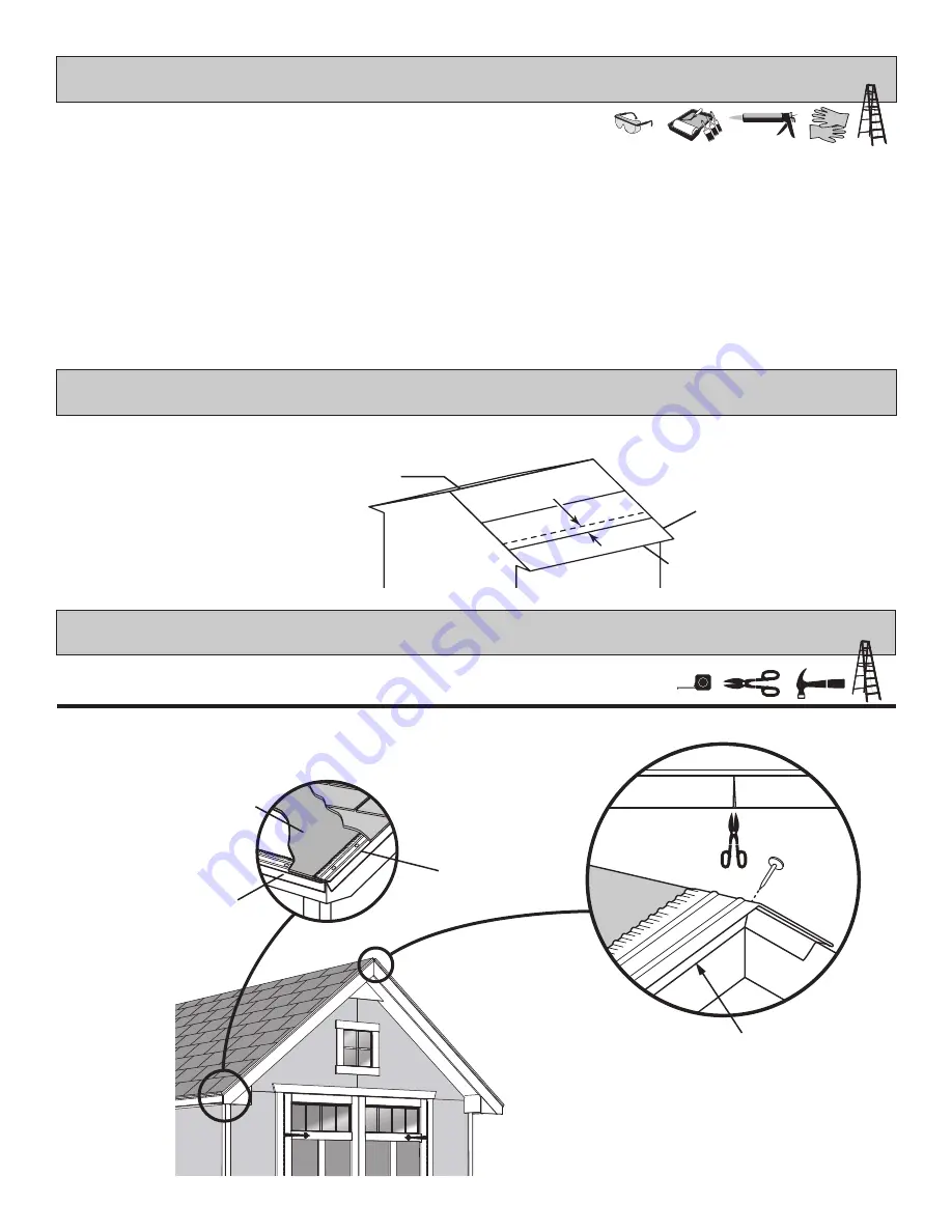 Yardline OAKRIDGE 8 x 12 Assembly Manual Download Page 79