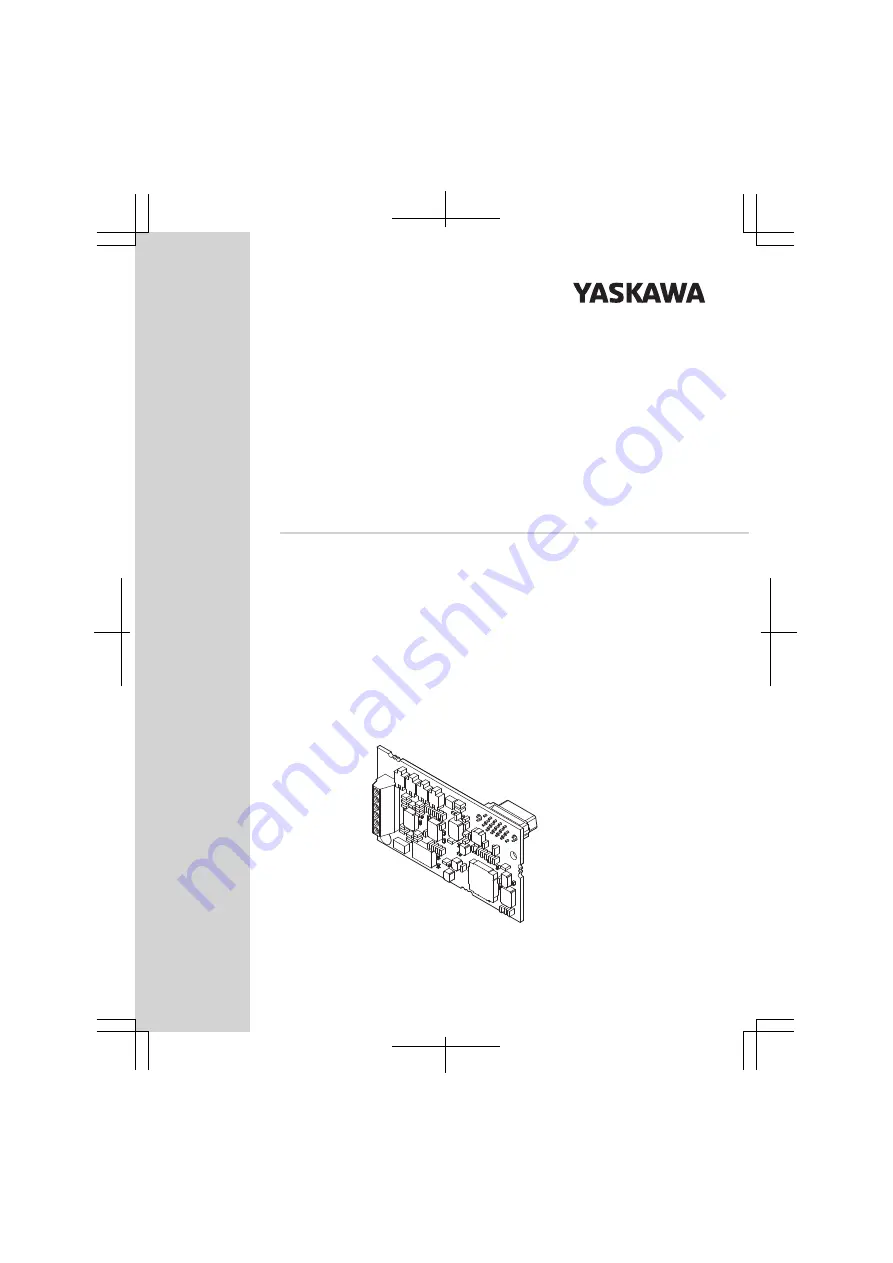 YASKAWA DO-A3 User & Installation Manual Download Page 1