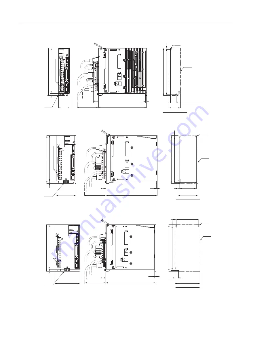 YASKAWA E-7-Series SGD7S Скачать руководство пользователя страница 58