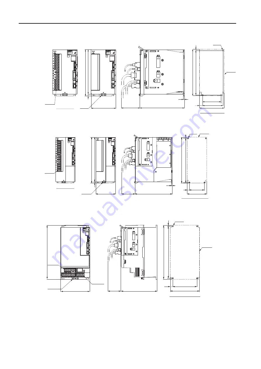 YASKAWA E-7S SERVOPACK SGD7S Product Manual Download Page 83