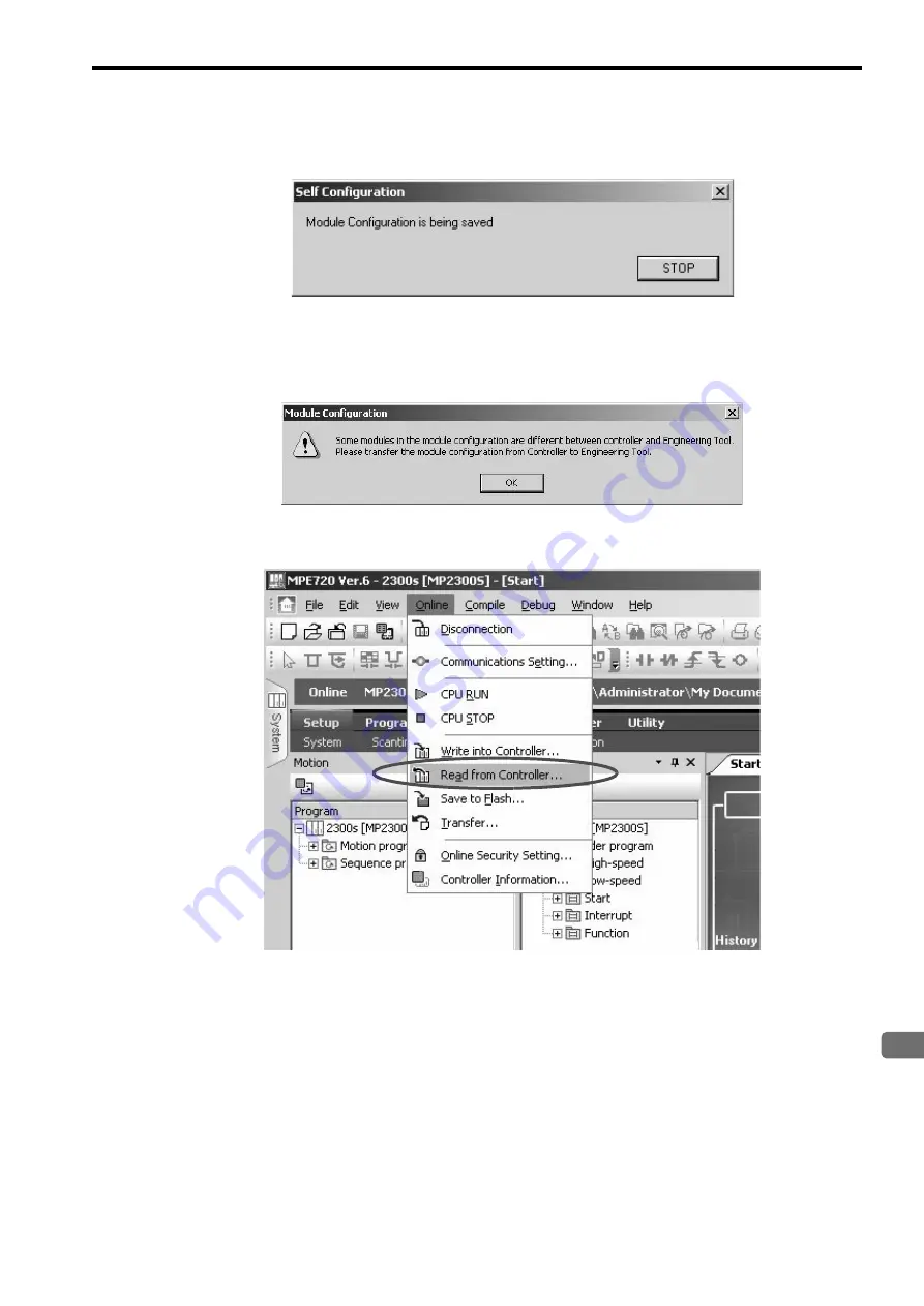 YASKAWA JEPMC-MP2300S-E User Manual Download Page 181