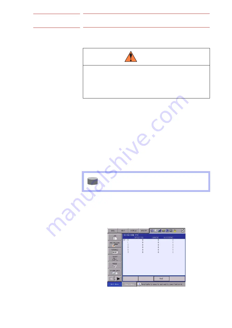 YASKAWA MOTOMAN DX100 Maintenance Manual Download Page 88