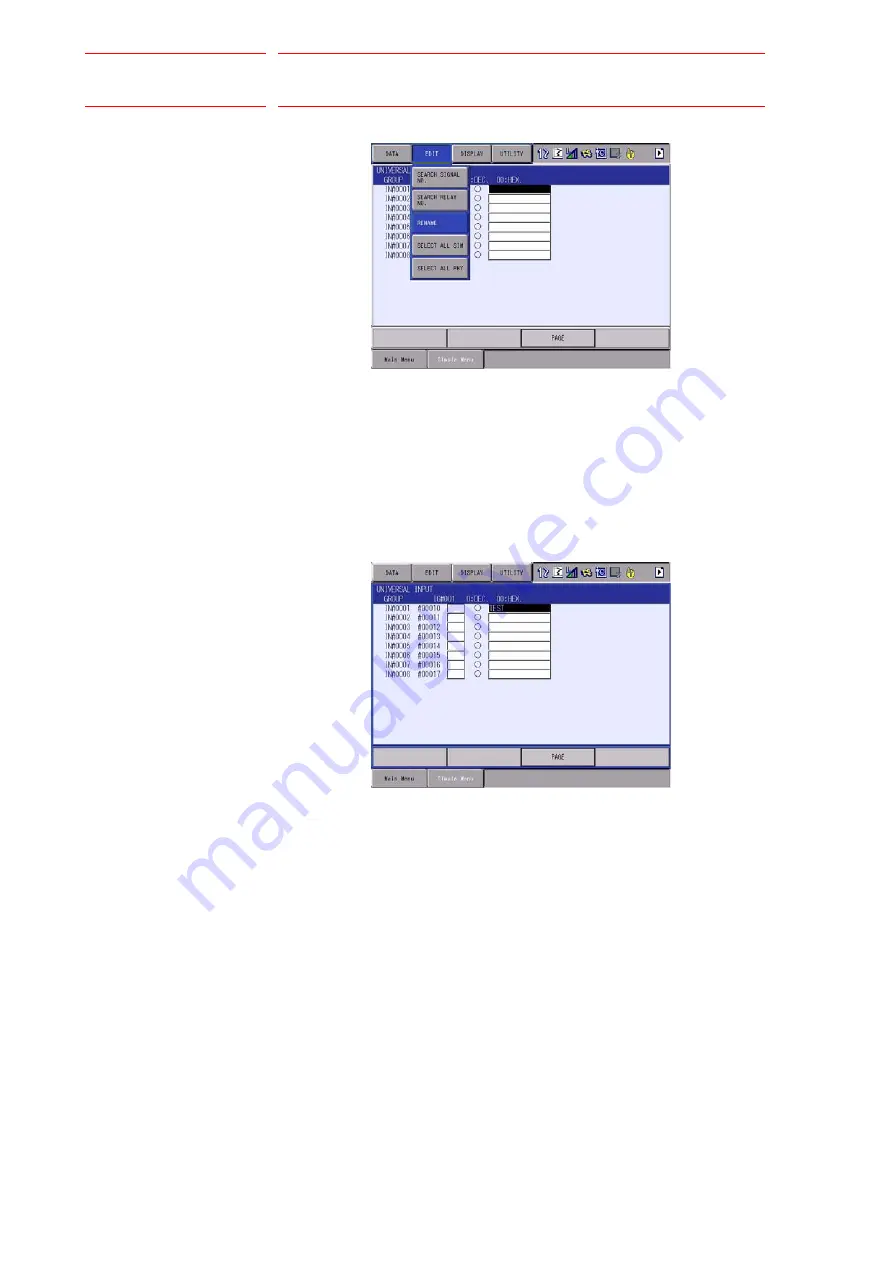 YASKAWA MOTOMAN DX100 Maintenance Manual Download Page 103