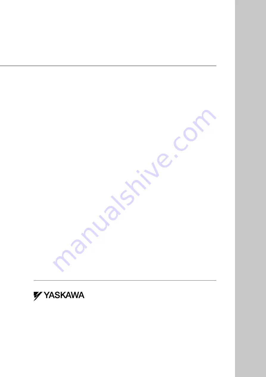 YASKAWA SERVOPACK Sigma 7S Series Supplementary Manual Download Page 47