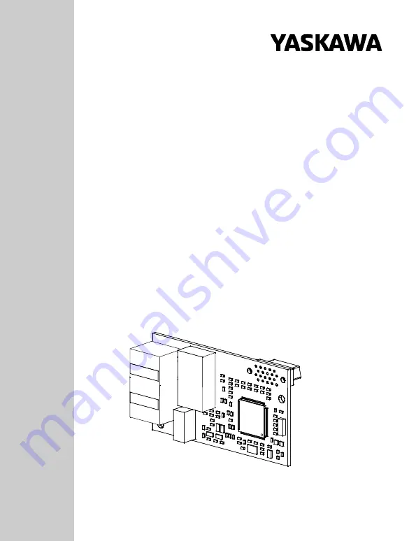 YASKAWA SI-EM3D Installation Manual Download Page 1