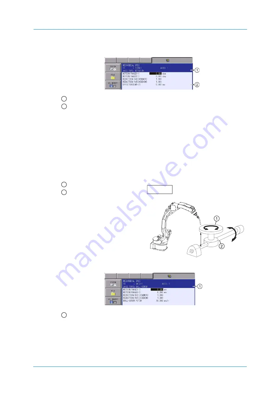 YASKAWA YRC1000 Instructions Manual Download Page 384