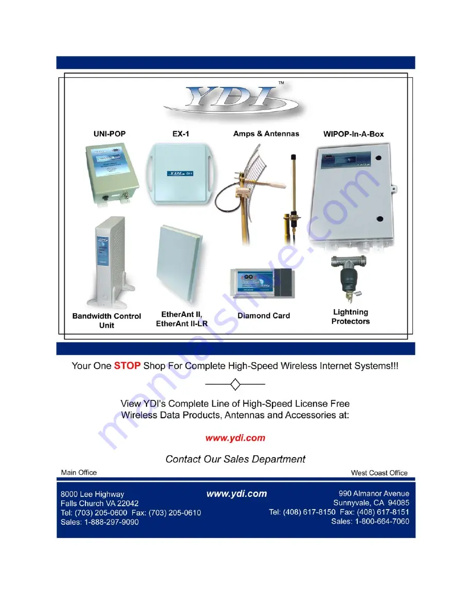 YDI EtherAnt II User Manual Download Page 28