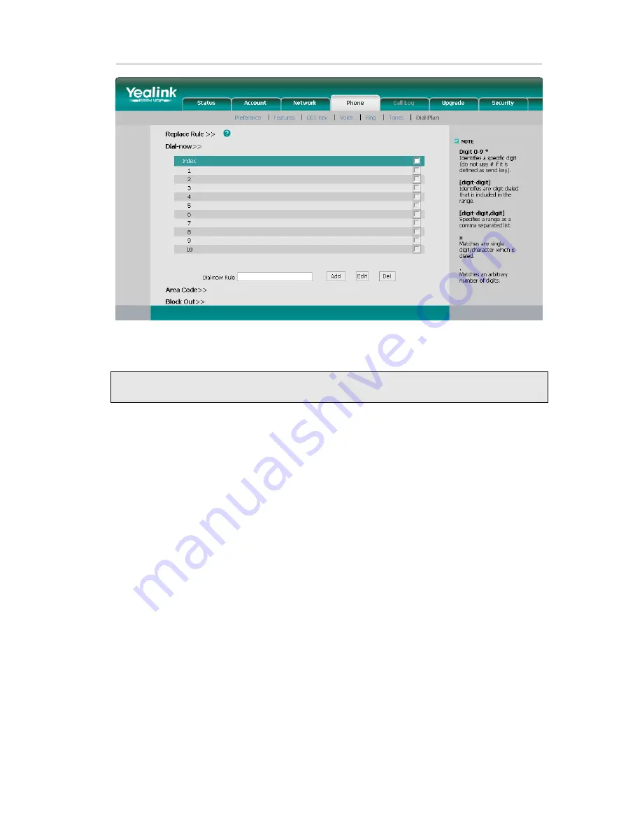 Yealink Simply IP Phone Manual Download Page 16