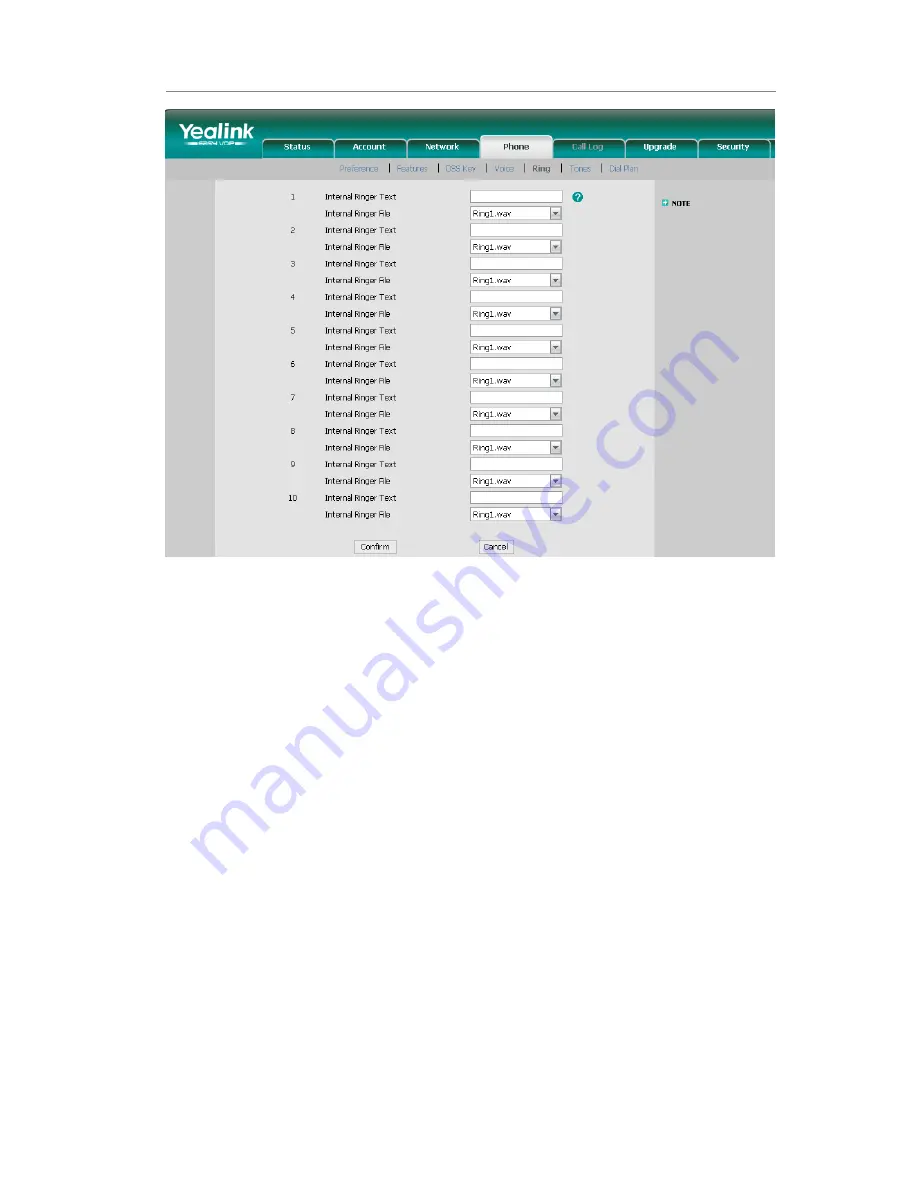 Yealink Simply IP Phone Manual Download Page 30