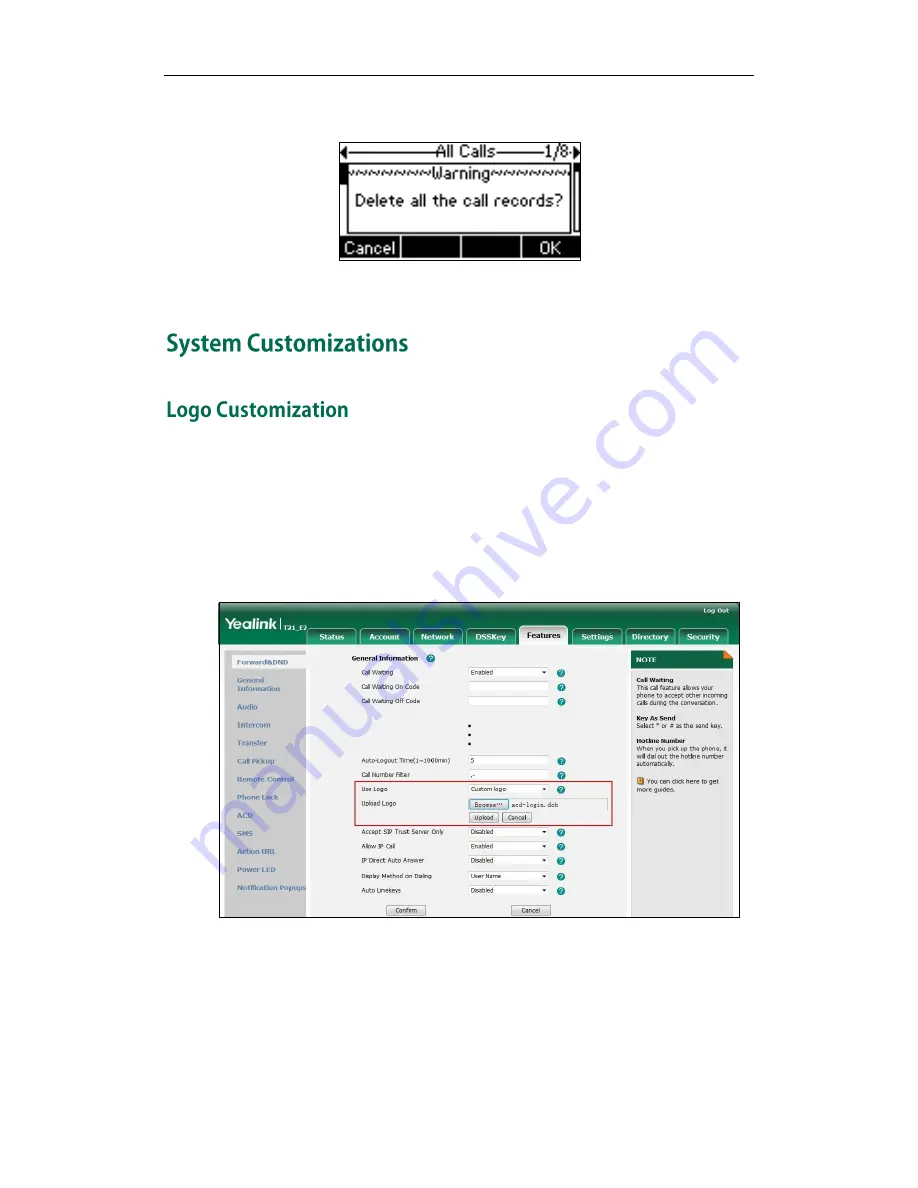 Yealink SIP-21P E2 User Manual Download Page 57