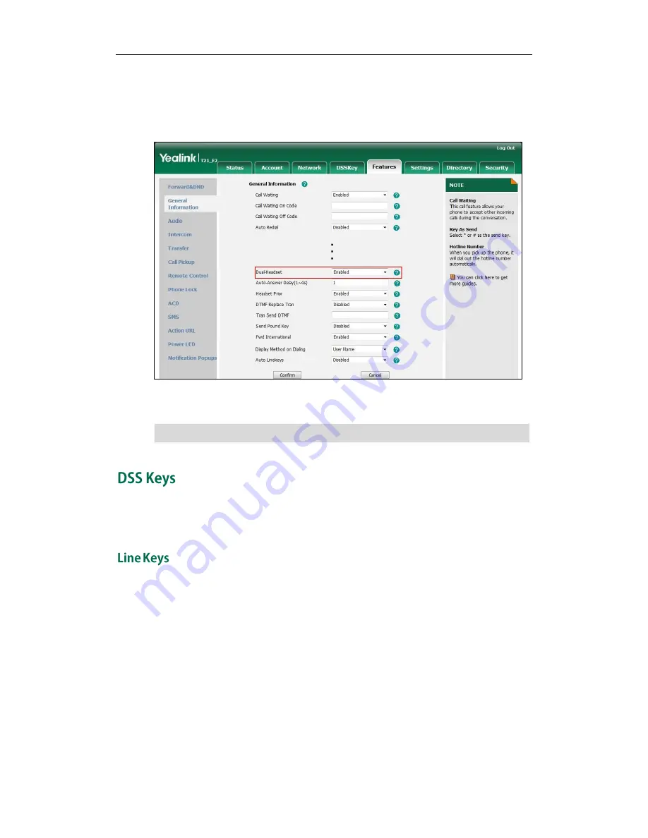 Yealink SIP-21P E2 User Manual Download Page 60