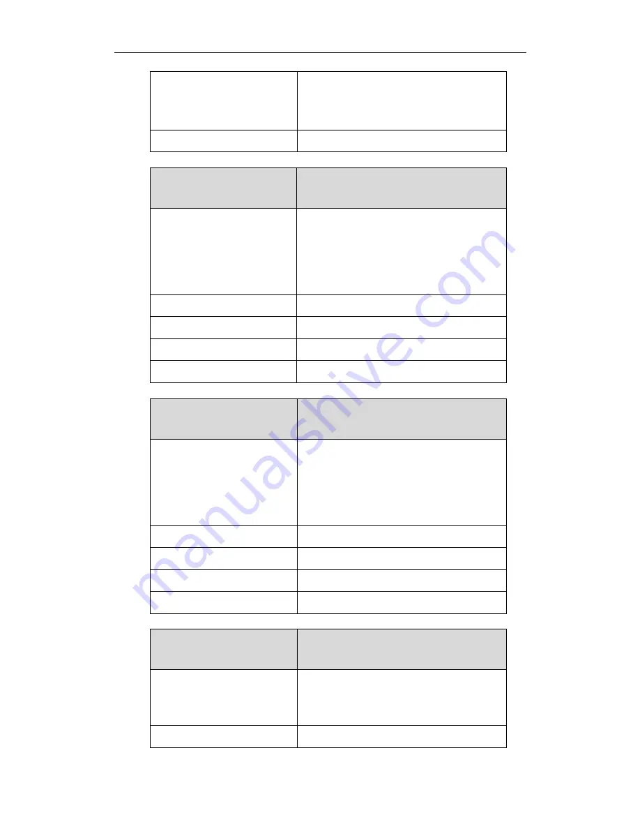 Yealink SIP-T4X Administrator'S Manual Download Page 375