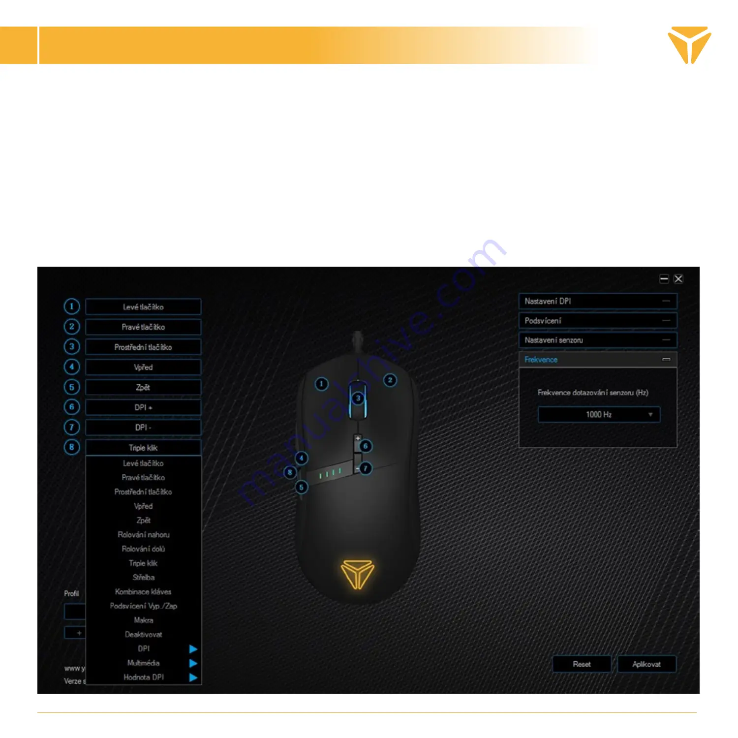 Yenkee YMS 3400 User Manual Download Page 67