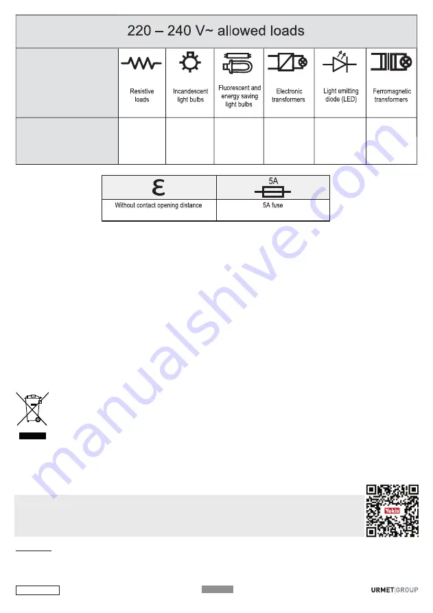 Yokis MTV150EBRP Manual Download Page 12