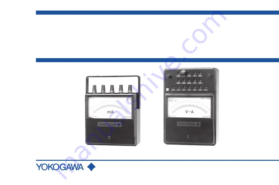 YOKOGAWA 2011 33 User Manual Download Page 1