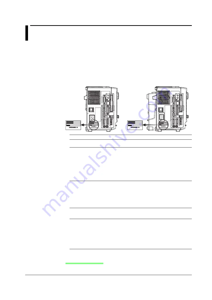 YOKOGAWA 701210 User Manual Download Page 16