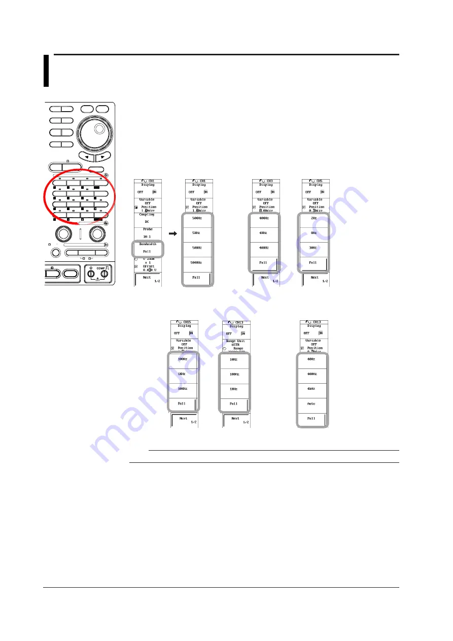 YOKOGAWA 701210 User Manual Download Page 170