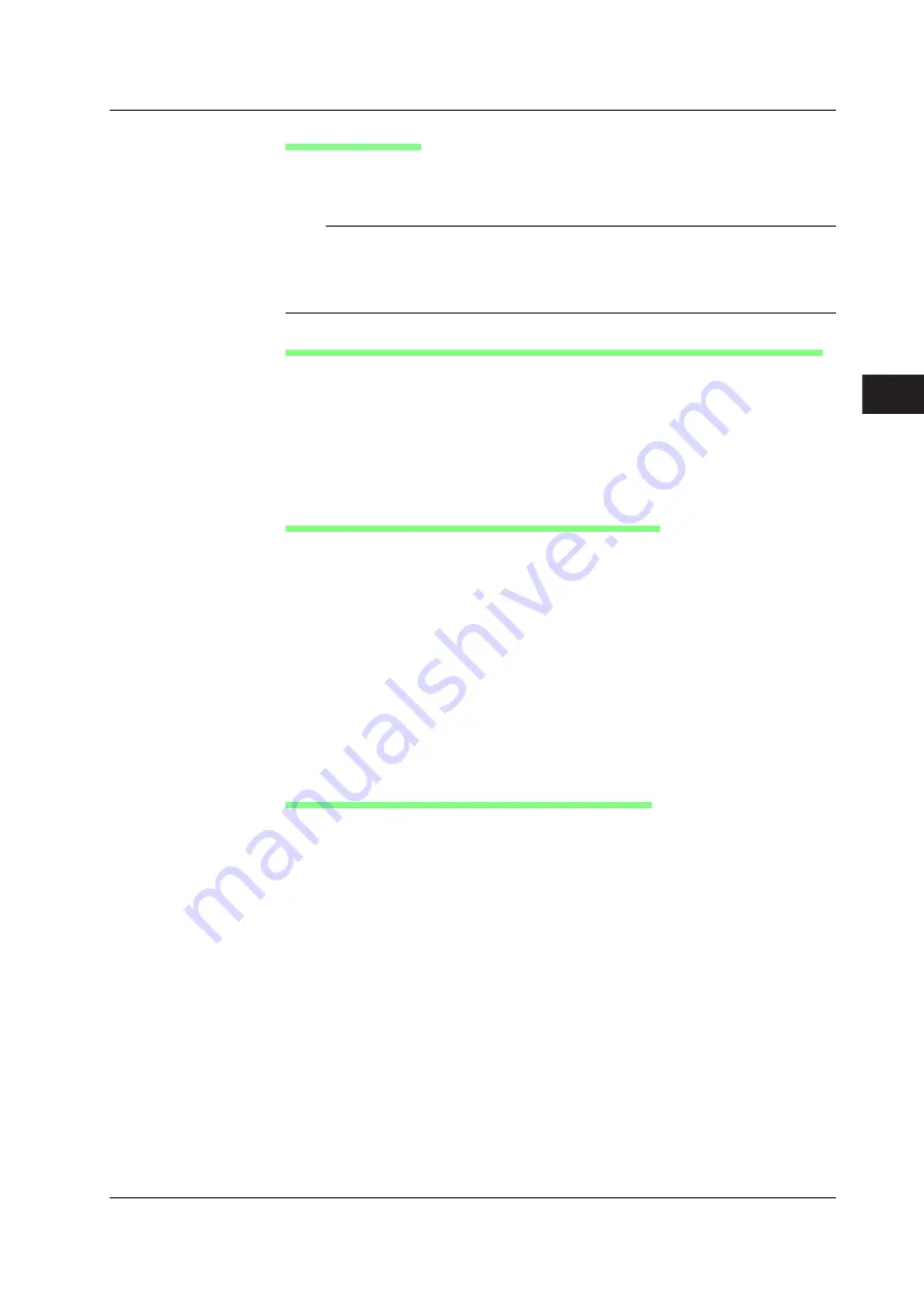 YOKOGAWA 701210 User Manual Download Page 265