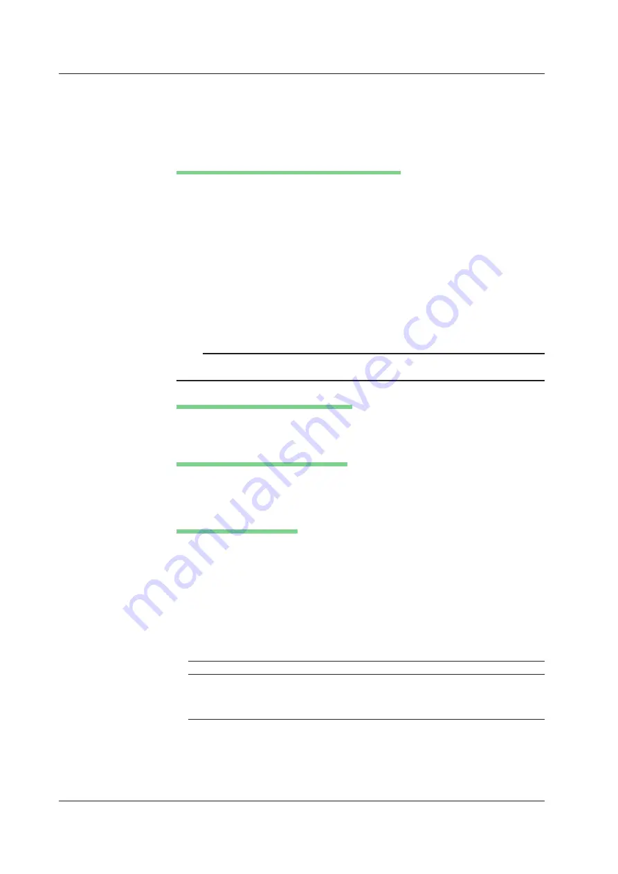 YOKOGAWA 701210 User Manual Download Page 306