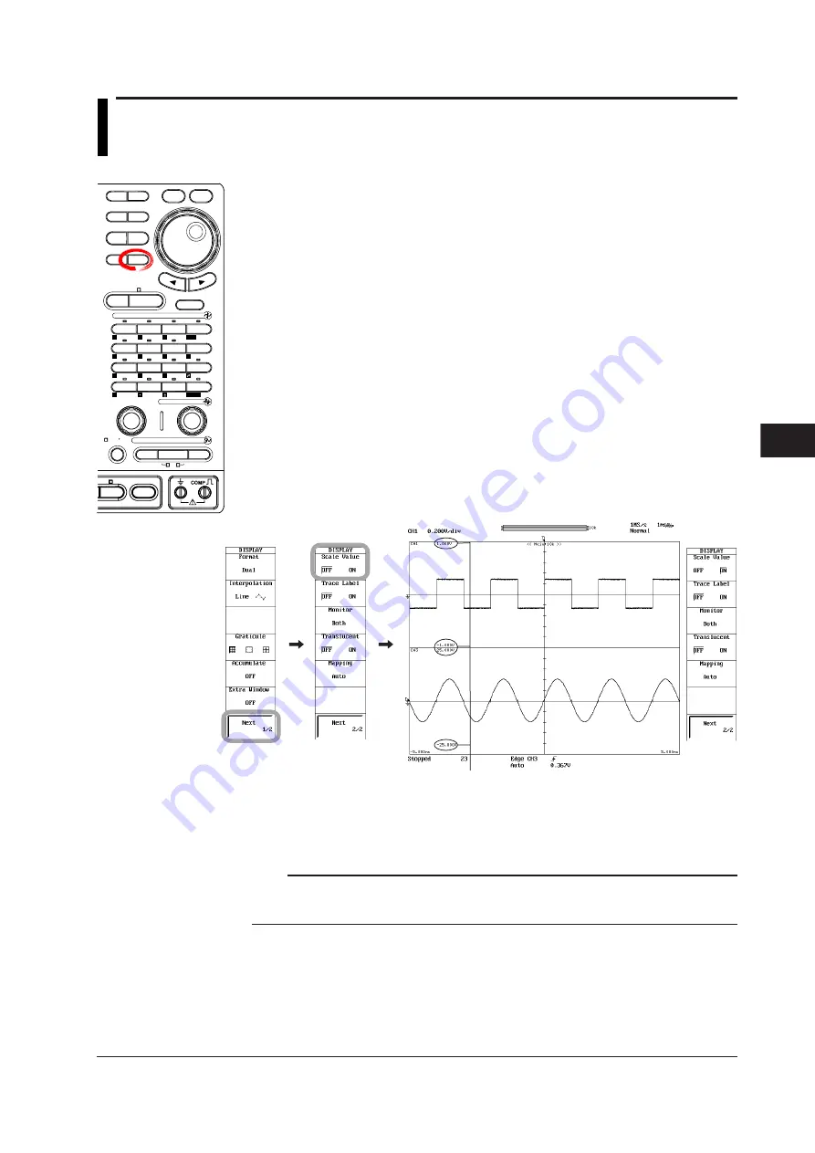 YOKOGAWA 701210 User Manual Download Page 313