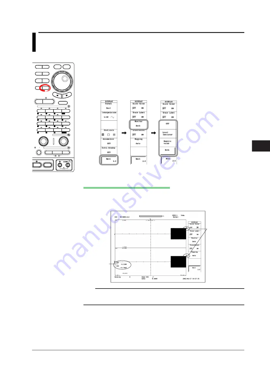 YOKOGAWA 701210 User Manual Download Page 317