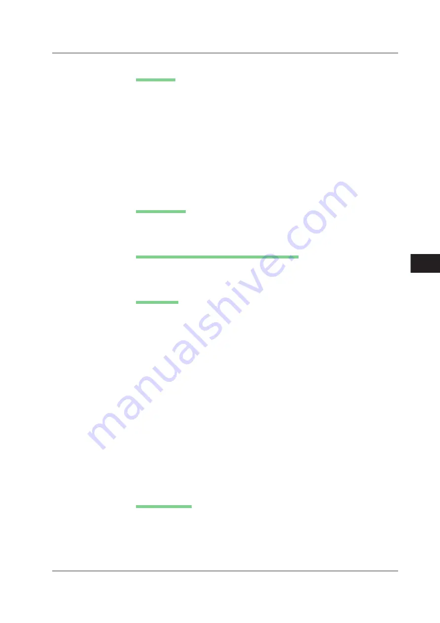 YOKOGAWA 701210 User Manual Download Page 326