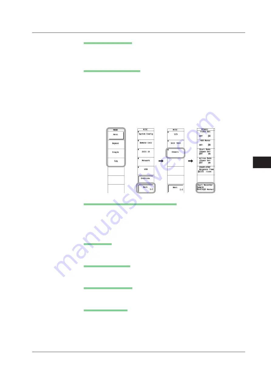 YOKOGAWA 701210 User Manual Download Page 334