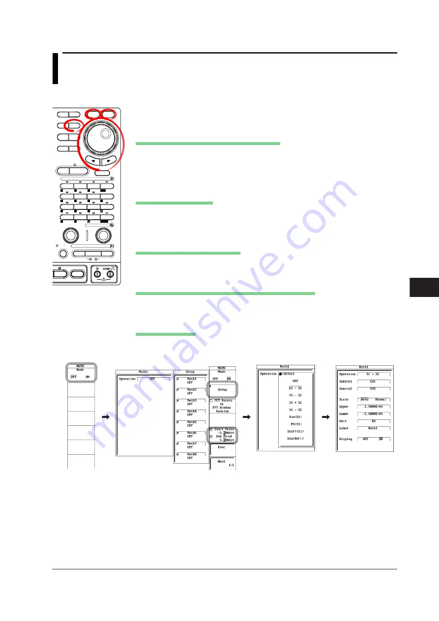 YOKOGAWA 701210 User Manual Download Page 358