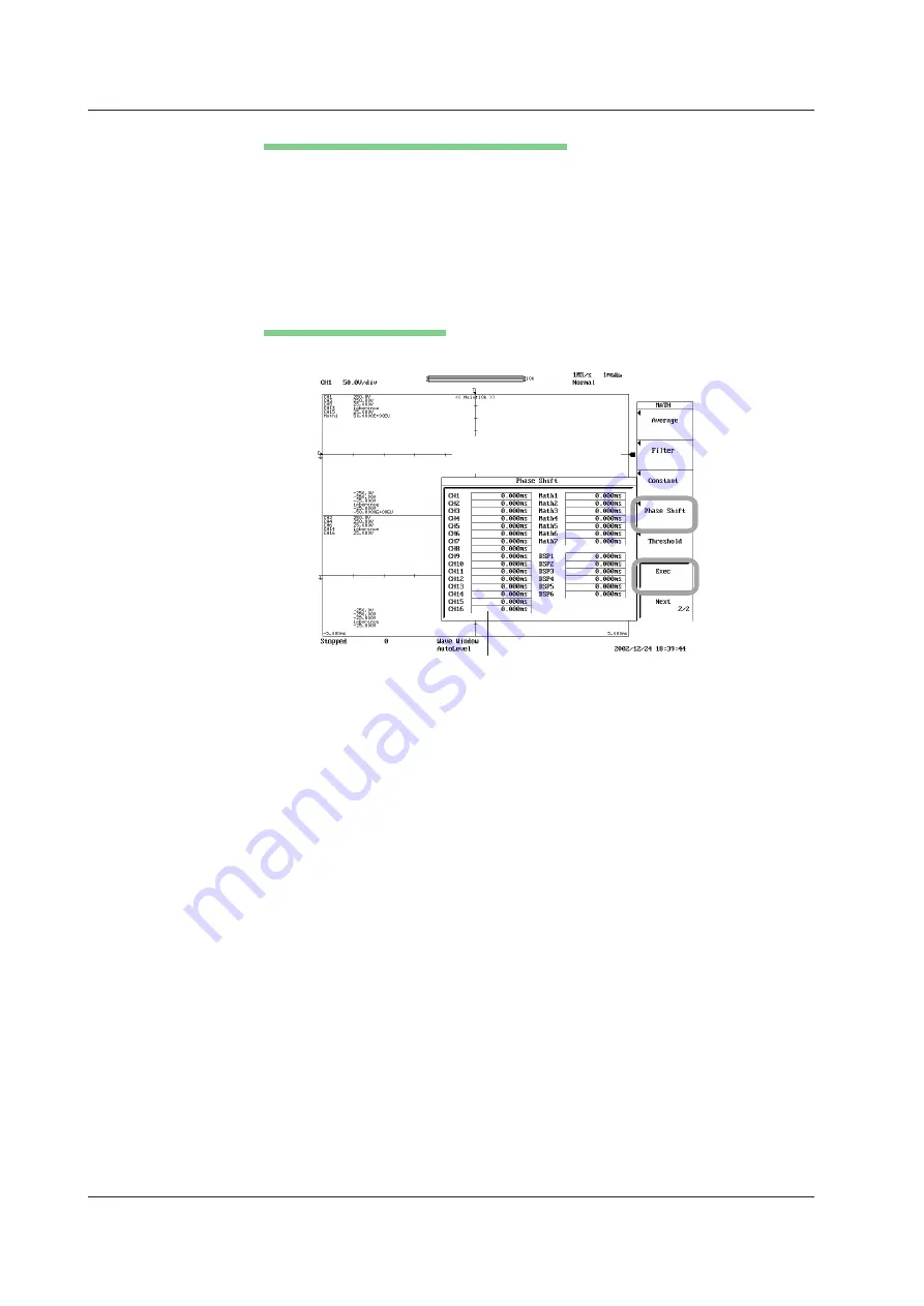 YOKOGAWA 701210 User Manual Download Page 375