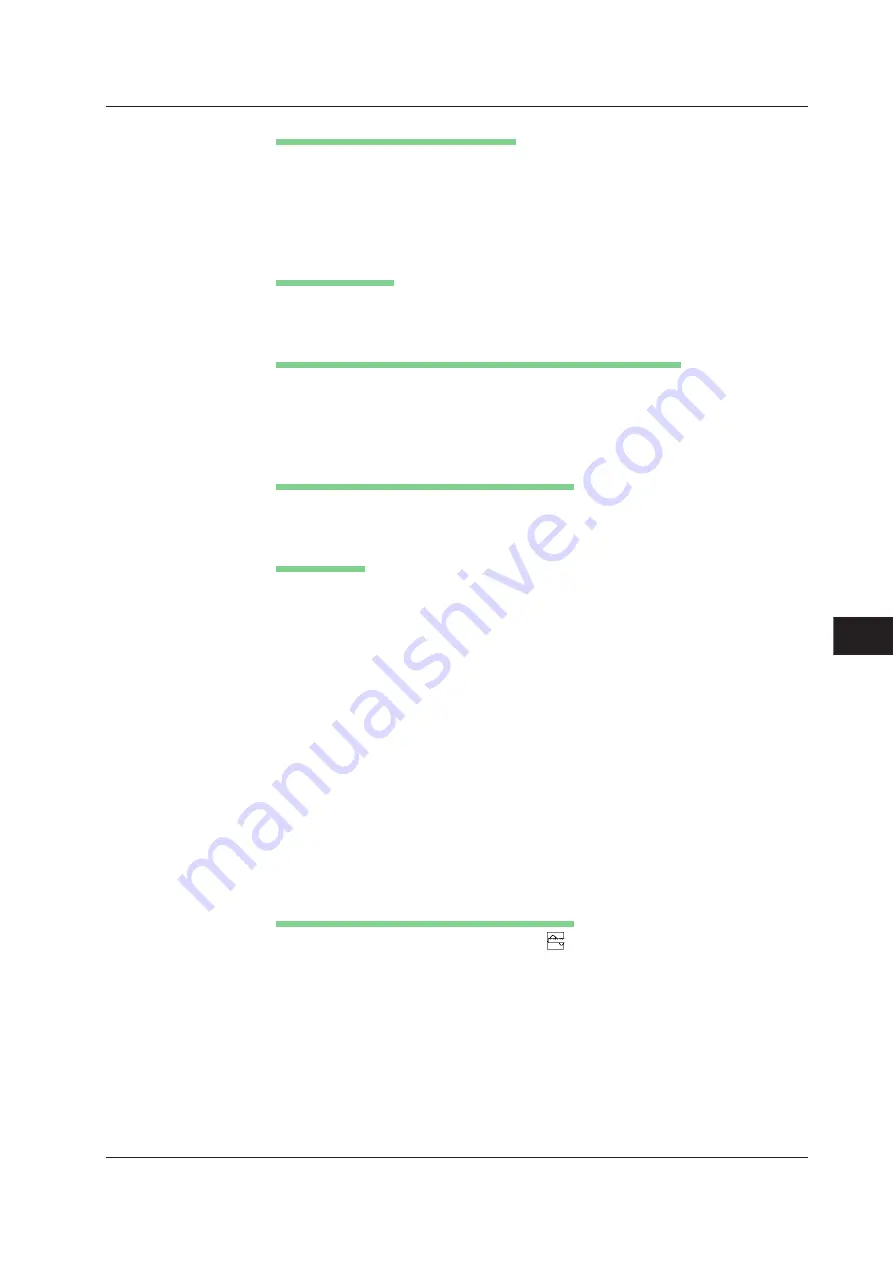 YOKOGAWA 701210 User Manual Download Page 422