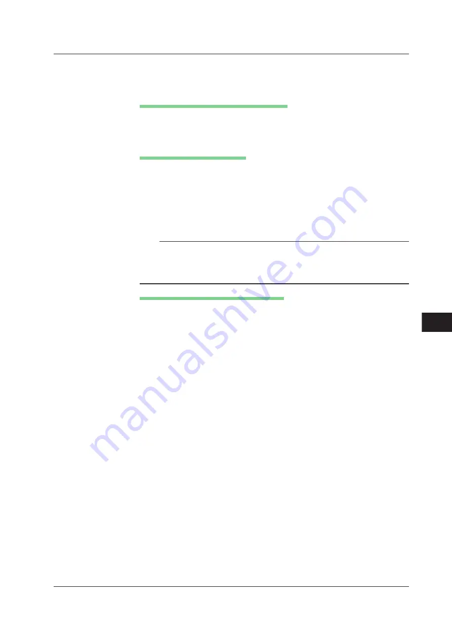 YOKOGAWA 701210 User Manual Download Page 426