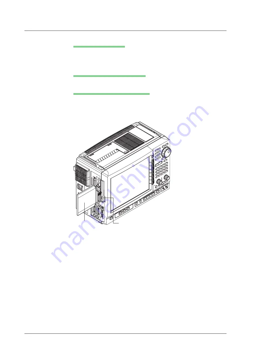 YOKOGAWA 701210 User Manual Download Page 456