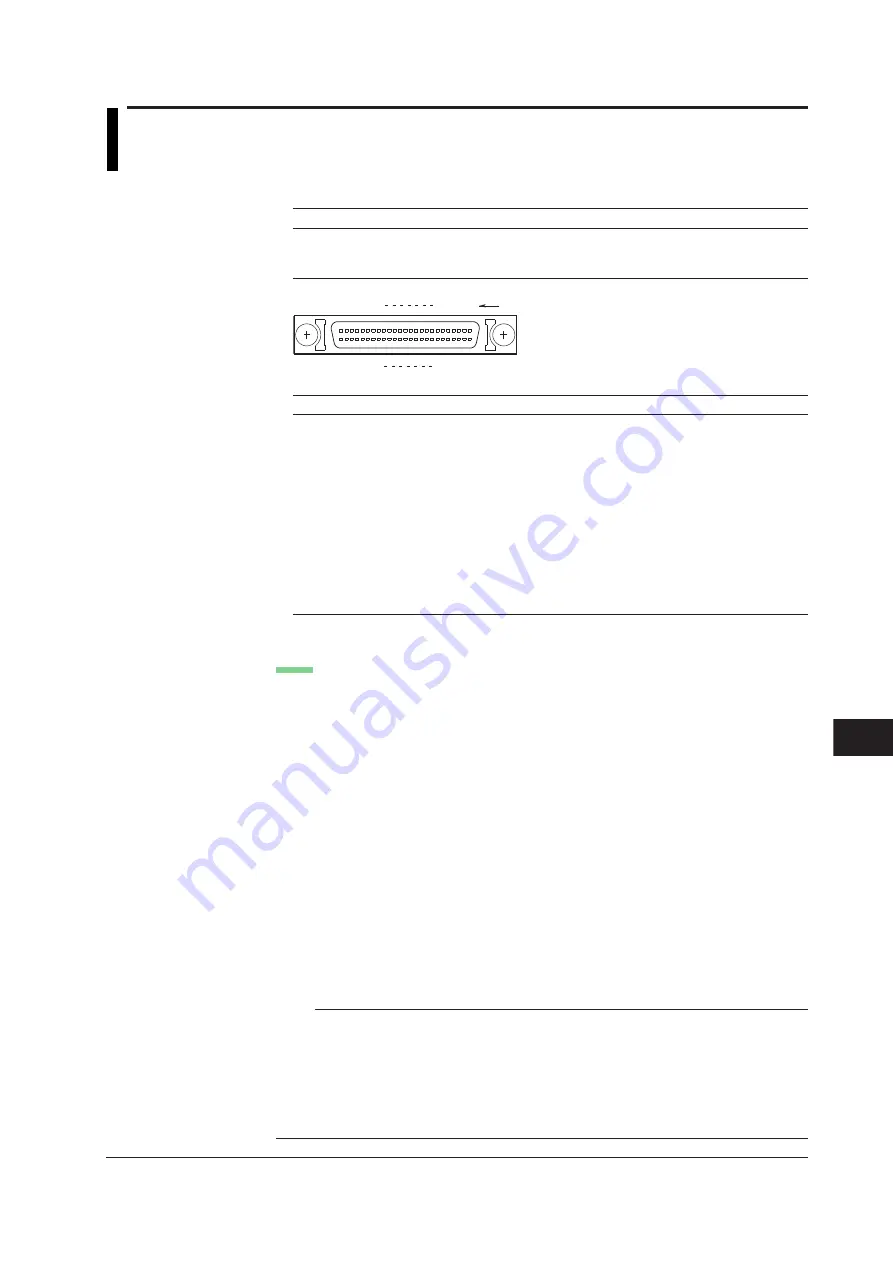 YOKOGAWA 701210 User Manual Download Page 463