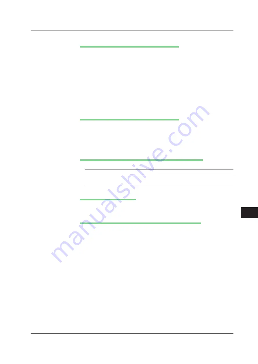 YOKOGAWA 701210 User Manual Download Page 519