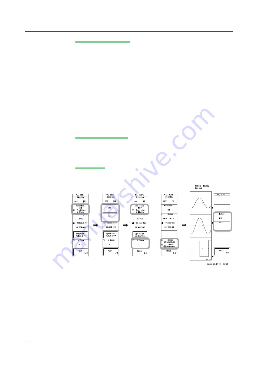 YOKOGAWA 701210 User Manual Download Page 536