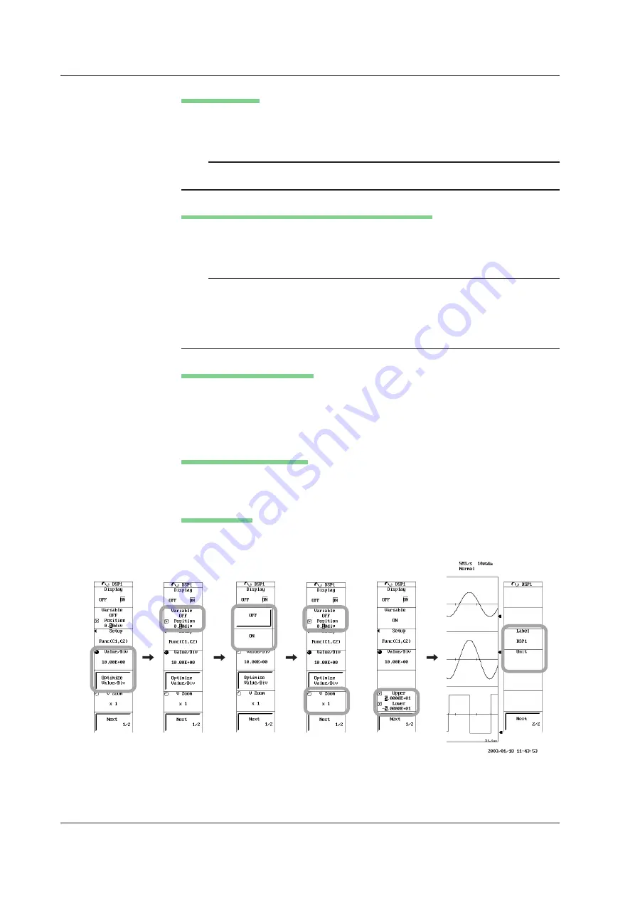 YOKOGAWA 701210 User Manual Download Page 546