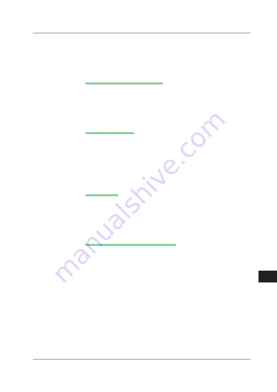 YOKOGAWA 701210 User Manual Download Page 557