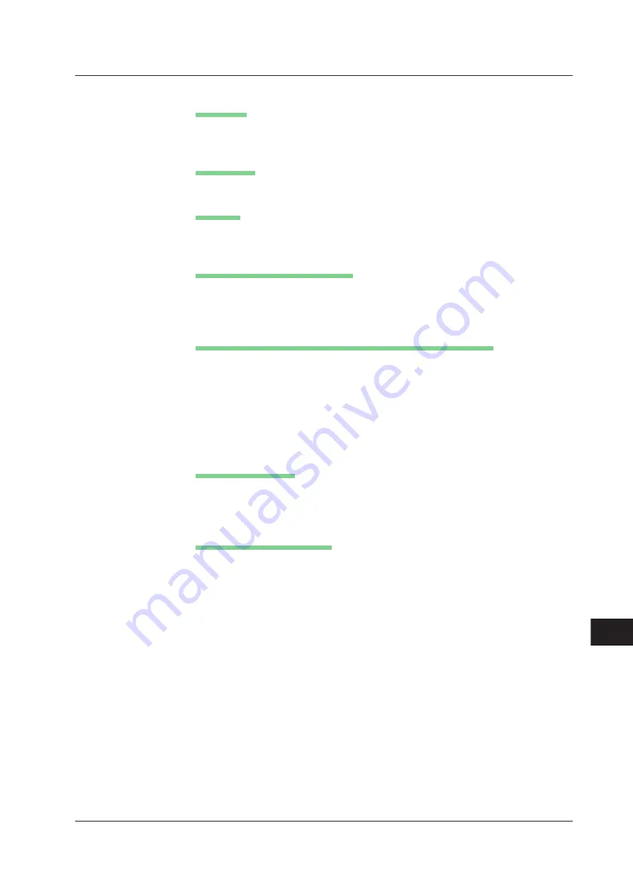 YOKOGAWA 701210 User Manual Download Page 569