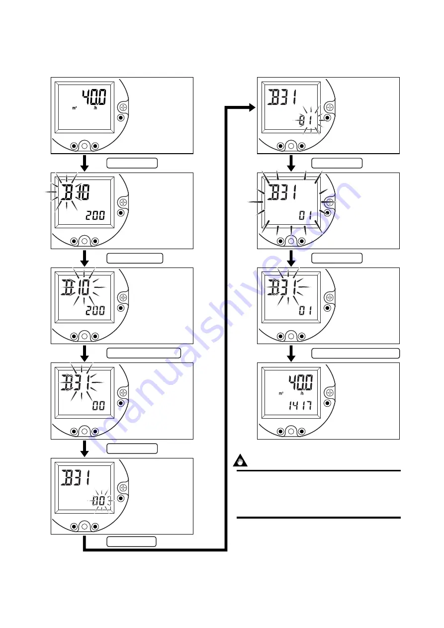 YOKOGAWA AE100D Instruction Manual Download Page 192