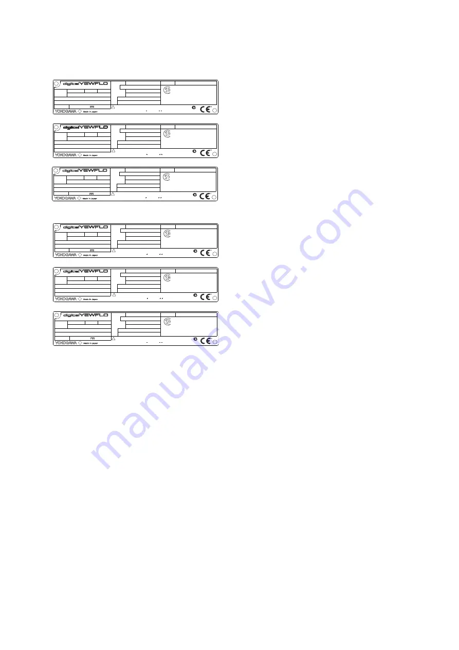 YOKOGAWA AE100D Instruction Manual Download Page 251