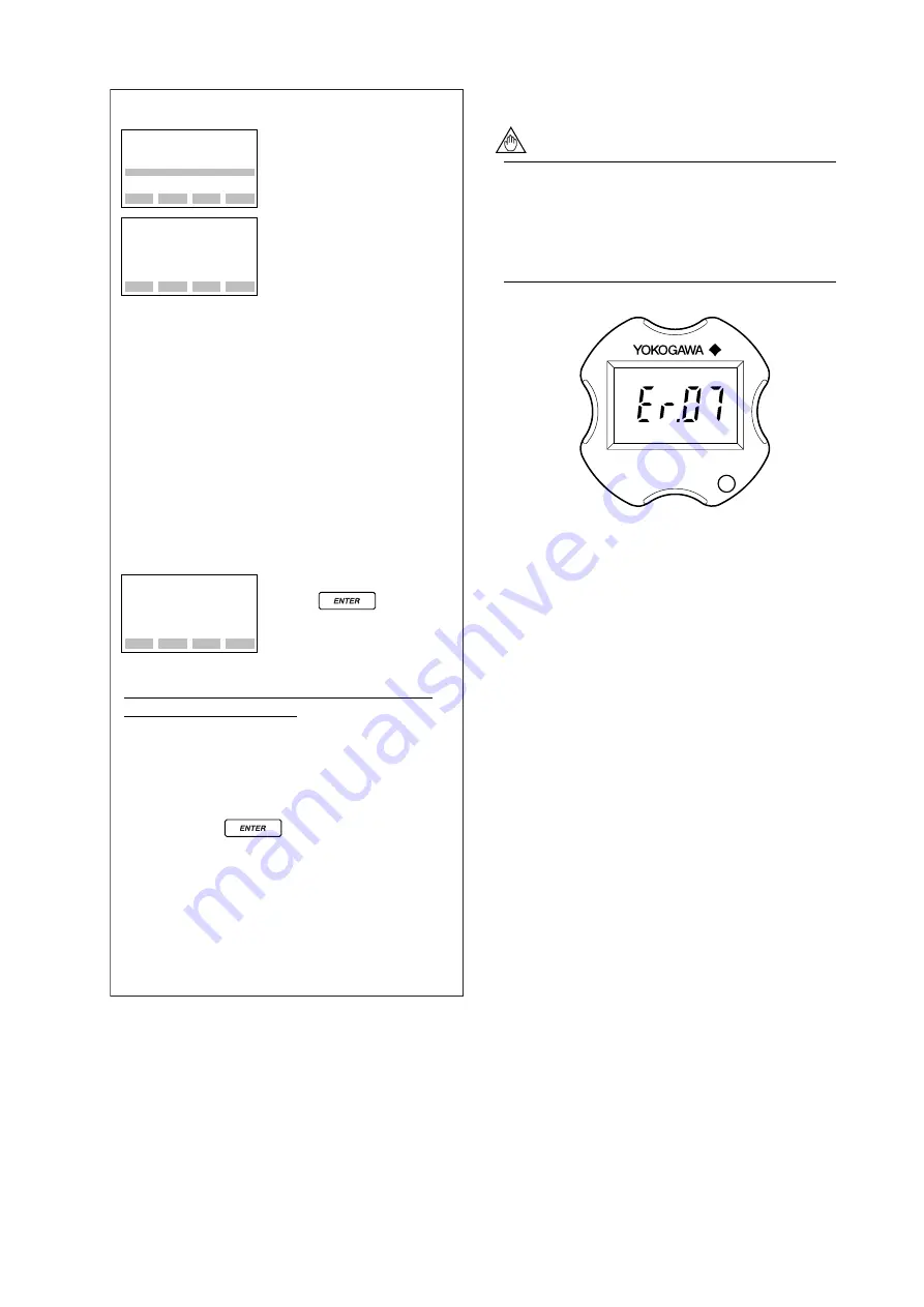 YOKOGAWA AE100D Instruction Manual Download Page 447