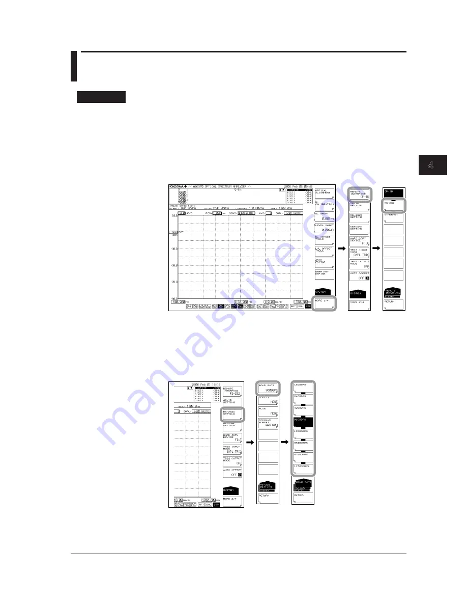 YOKOGAWA AQ6370C User Manual Download Page 43