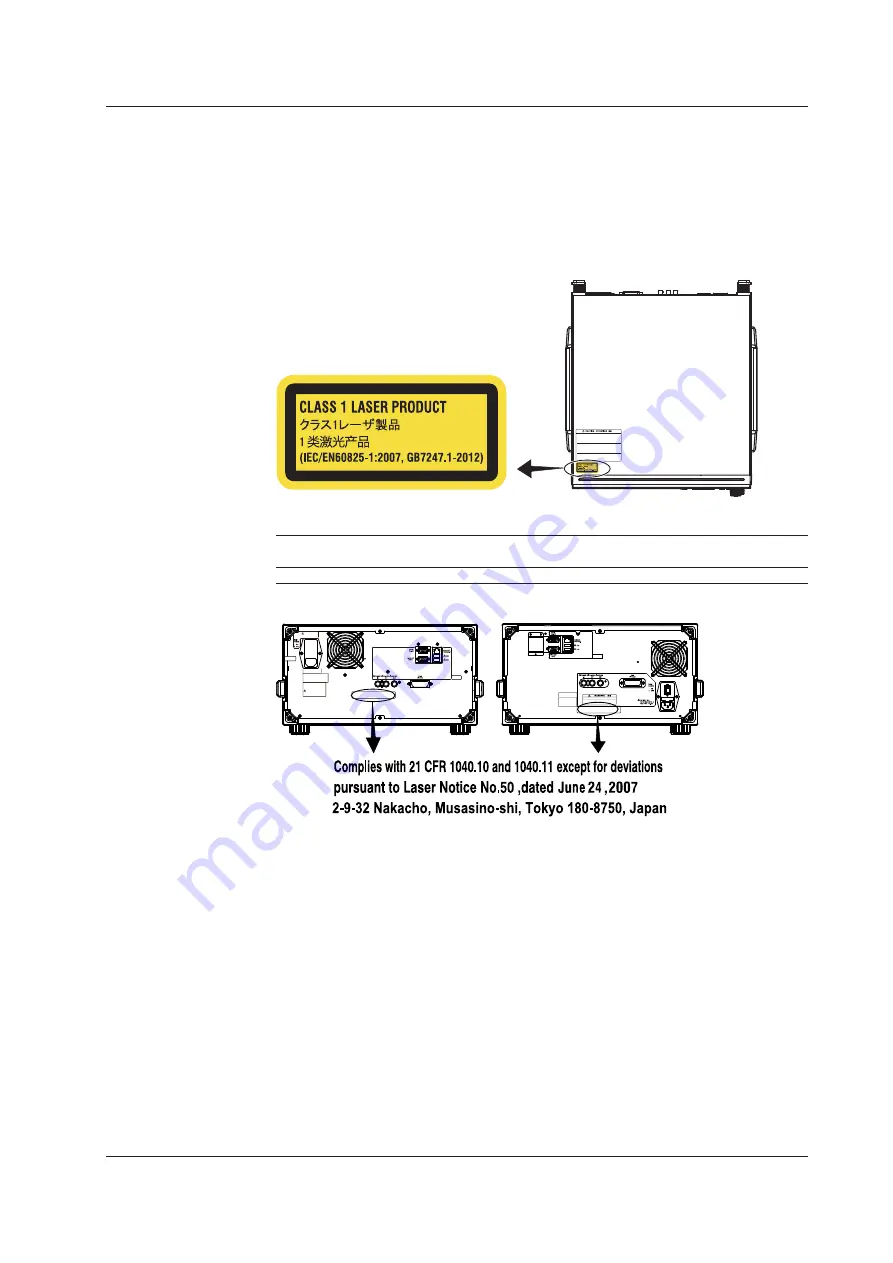 YOKOGAWA AQ6370D Скачать руководство пользователя страница 11