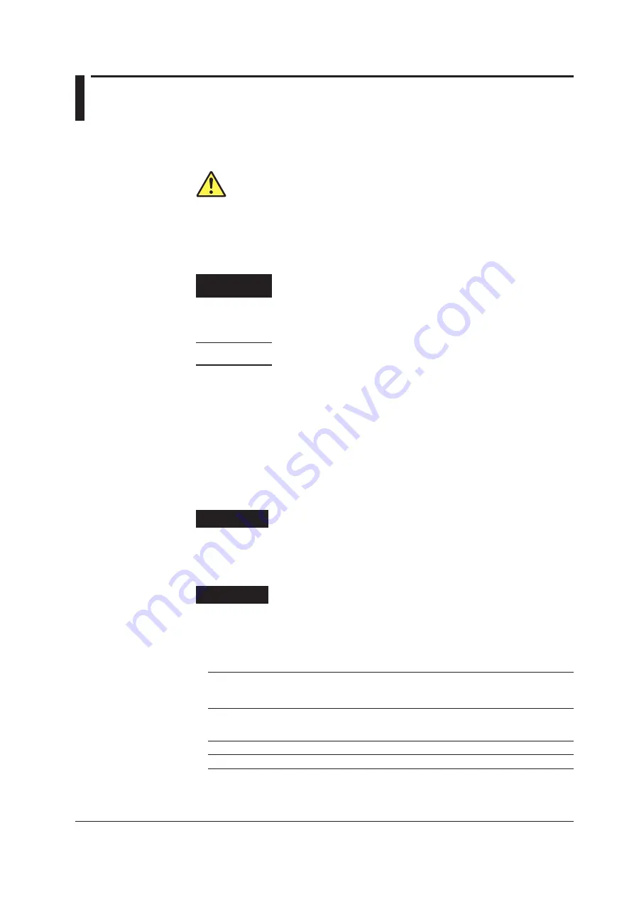 YOKOGAWA AQ6373 User Manual Download Page 9