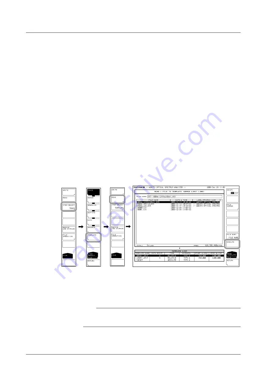 YOKOGAWA AQ6373 User Manual Download Page 189